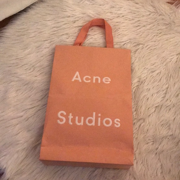 acne studios pvc tote